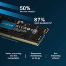 Crucial DDR5 SODIMM 48GB (1x48GB) DDR5 5600MHz CT48G56C46S5 Memory (RM-NCD5C48)