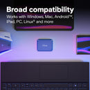 Crucial 1TB X10 USB 3.2 Gen 2x2 Blue 藍色 Portable SSD CT1000X10SSD9 (HD-X101TBL)