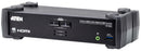 ATEN CS1822 2 Port USB 3.0 4K HDMI KVMP™ Switch with Audio Mixer Mode