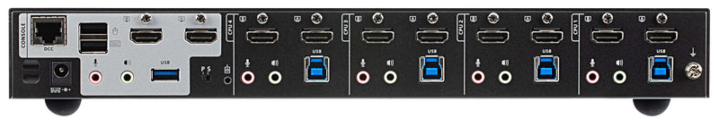 ATEN CS1844 4 Port USB 3.0 4K HDMI Dual Display KVMP™ Switch