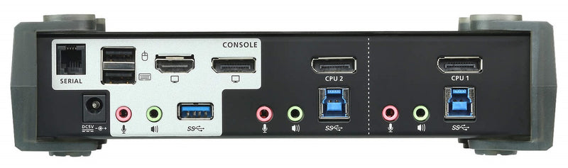 ATEN CS1922M 2 Port USB 3.0 True 4K DisplayPort 1.2 MST KVMP Switch 