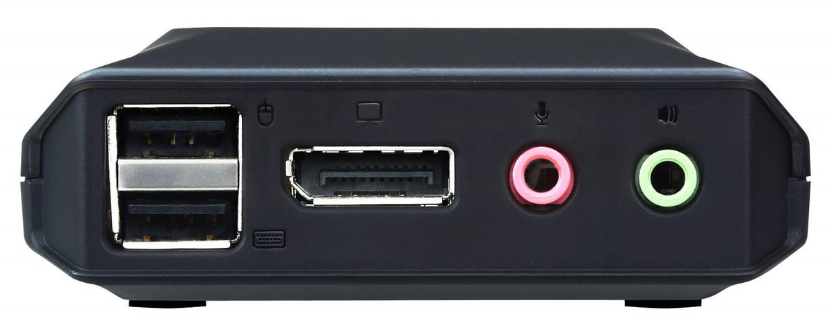 ATEN CS22DP 2-Port USB 4K DisplayPort Cable KVM Switch w