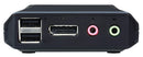 ATEN CS22DP 2-Port USB 4K DisplayPort Cable KVM Switch w/外接式切換按鍵