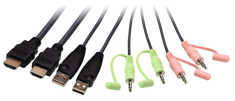 ATEN CS22H 2 Port True 4K HDMI USB KVM Switch w/外接式切換按鍵