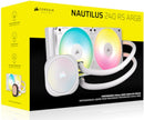 CORSAIR NAUTILUS 240 RS ARGB WHITE 白色 240mm Liquid CPU Cooler CW-9060094-WW