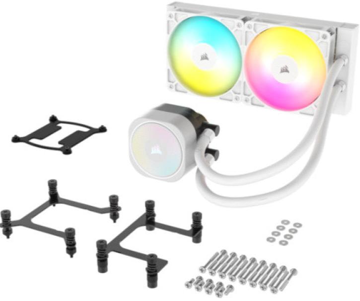 CORSAIR NAUTILUS 240 RS ARGB WHITE 白色 240mm Liquid CPU Cooler CW-9060094-WW