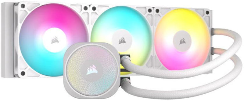 CORSAIR NAUTILUS 360 RS ARGB WHITE White 360mm Liquid CPU Cooler CW-9060095-WW 