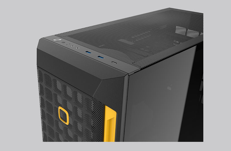Geometric Future MODEL 6 Dali Tempered Glass ATX Case
