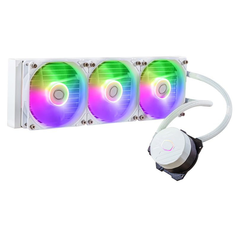 Cooler Master MasterLiquid ML360L Core WHITE 白色 ARGB CPU Liquid Cooling MLW-D36M-A18PZ-RW