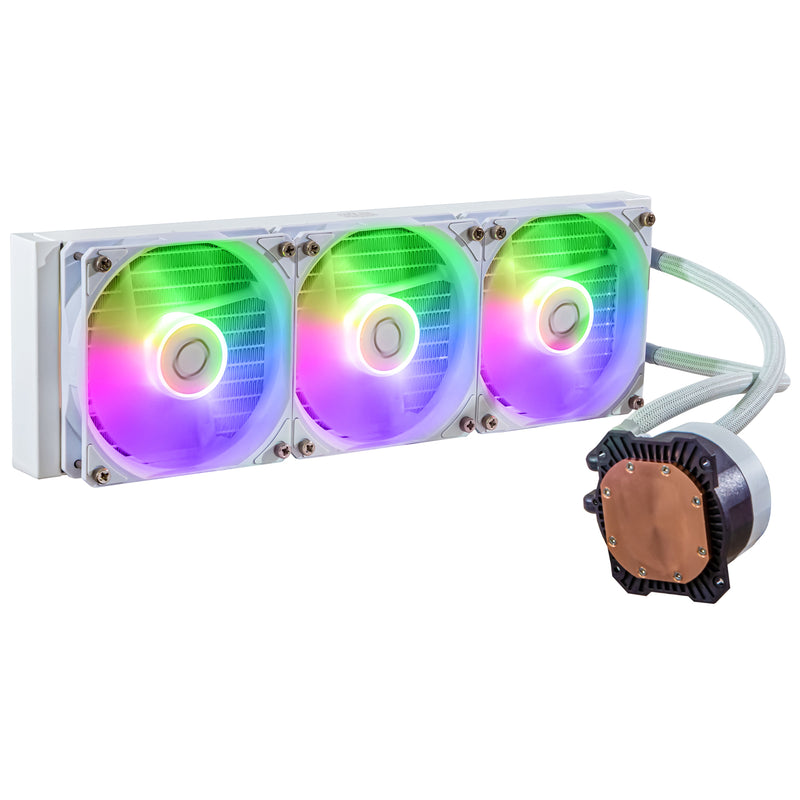 Cooler Master MASTERLIQUID ML360L CORE WHITE 白色 ARGB CPU Liquid Cooling MLW-D36M-A18PZ-RW