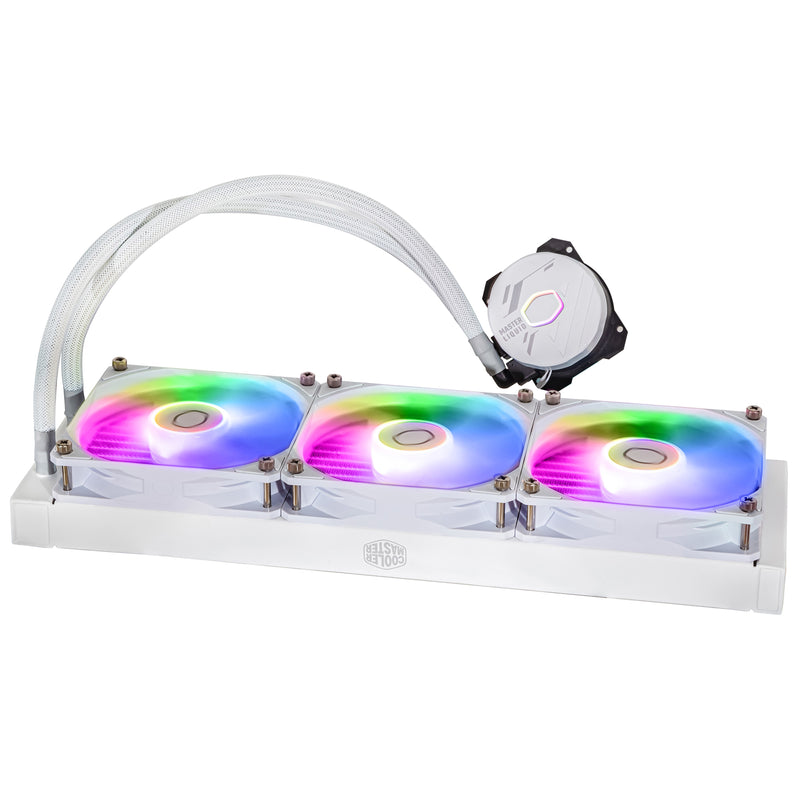 Cooler Master MasterLiquid ML360L Core WHITE 白色 ARGB CPU Liquid Cooling MLW-D36M-A18PZ-RW