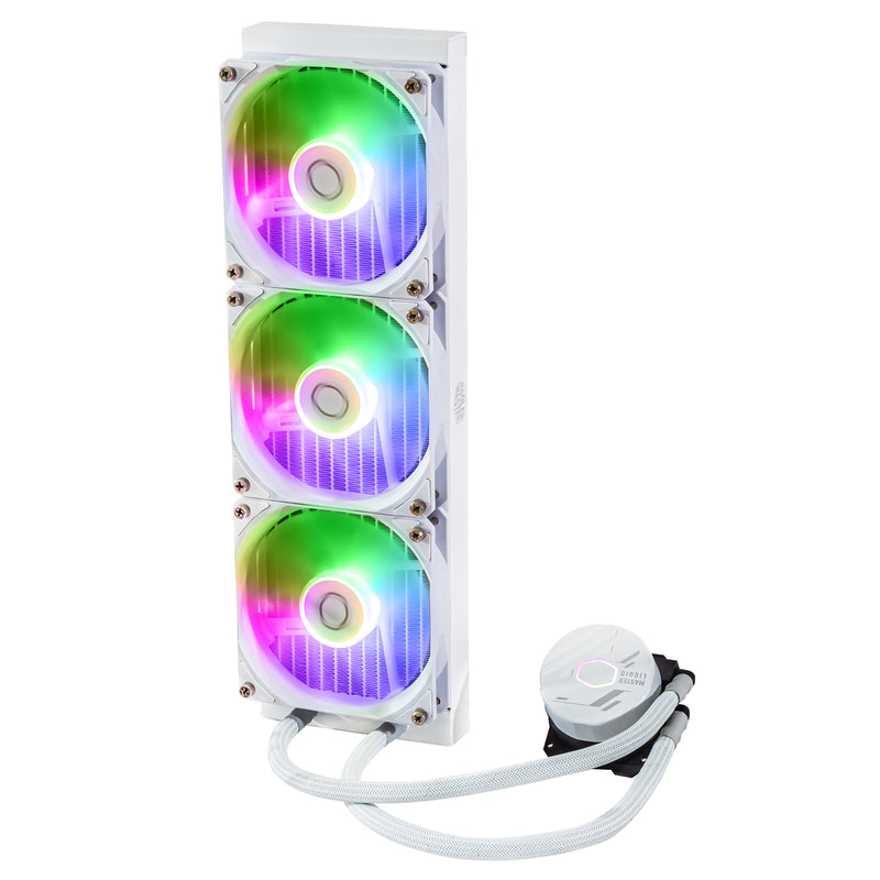 Cooler Master MasterLiquid ML360L Core WHITE 白色 ARGB CPU Liquid Cooling MLW-D36M-A18PZ-RW