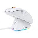 VALKYRIE VK M1 3 Mode Wireless Bluetooth Gaming Mouse with 4K Charging Base VK-M1 White 白色
