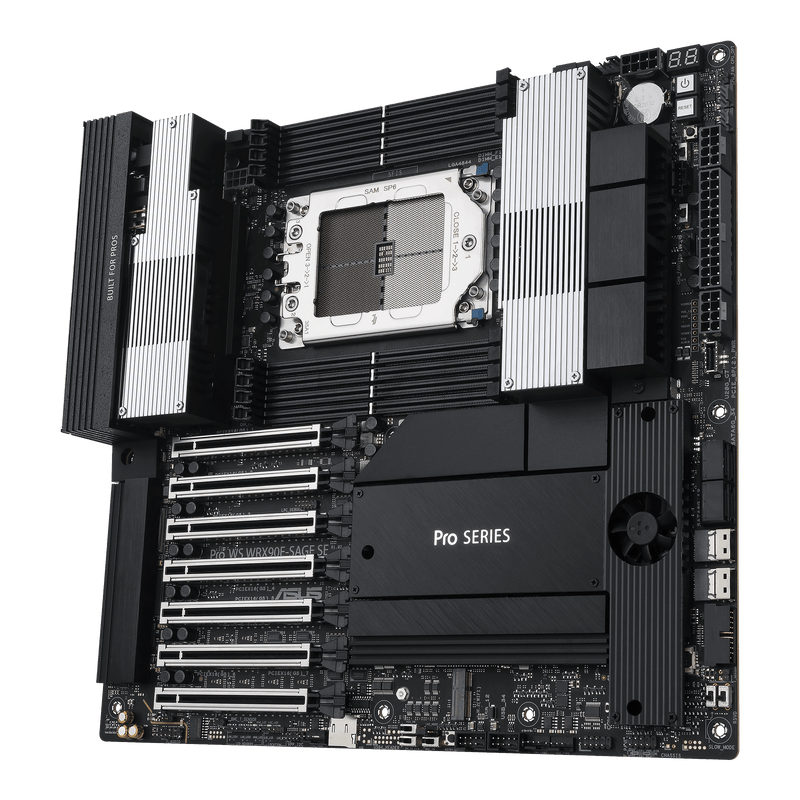 ASUS Pro WS WRX90E-SAGE SE AMD Ryzen Threadripper PRO 7000 WX-Series Socket sTR5 Motherboard