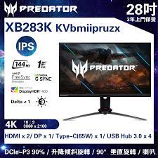 Acer 28" XB283K KVBMIIPRUZX 144Hz 4H UHD IPS (16:9) Gaming Monitor (HDMI2.1)