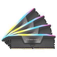 CORSAIR 192GB Kit (4x48GB) VENGEANCE RGB CMH192GX5M4B5200C38 DDR5 5200MHz Memory