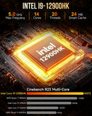 GMKtec CS-GNBM3P NucBox M3 PLUS Mini PC (Intel i9-12900HK / 32GB Ram / 1TB SSD / Windows 11 Pro)