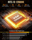 GMKtec CS-GNBM3P NucBox M3 PLUS Mini PC (Intel i9-12900HK / 32GB Ram / 1TB SSD / Windows 11 Pro)