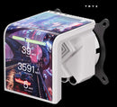 TRYX PANORAMA SE 360 ARGB White 白色 360mm L-shaped AMOLED Screen Liquid CPU Cooler TH-TPAS36W