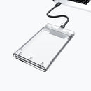 NETAC WH11 2.5-Inch Clear Portable Hard Drive Case (Type-A & Type-C) NT07WH11-30AC