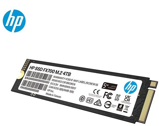 HP 4TB FX700 PCIe Gen 4x4 M.2 SSD