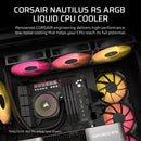 CORSAIR NAUTILUS 360 RS ARGB 360mm Liquid CPU Cooler CW-9060093-WW