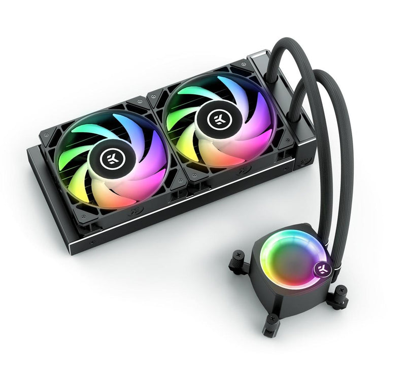 EKWB EK-Nucleus AIO CR240 Lux D-RGB 240mm Liquid CPU Cooler 3831109851678