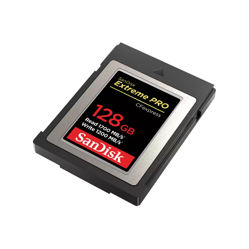 SanDisk 128GB Extreme PRO CFexpress Type B (1700R/1200W MB/s) SDCFE-128G-GN4NN 772-4296