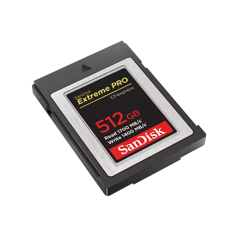 SanDisk 512GB Extreme PRO CFexpress Type B (1700R/1400W MB/s) SDCFE-512G-GN4IN 772-4298