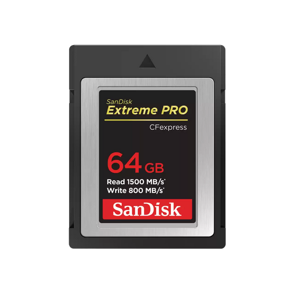 SanDisk 64GB Extreme PRO CFexpress Type B (1500R/800W MB/s) SDCFE-064G-GN4IN 772-4295