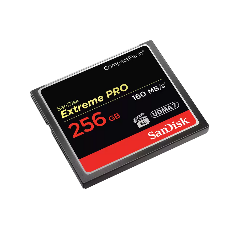 SanDisk 256GB EXTREME PRO CompactFlash (160R/160W MB/s) SDCFXPS-256G-G46 772-3319