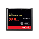 SanDisk 256GB Extreme Pro Compact Flash (VPG-65 UDMA7 4K 160MB/s) SDCFXPS-256G-G46 772-3319