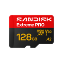 SanDisk 128GB Extreme Pro microSD (V30 UHS-I U3 A1 5K UHD 250MB/s) SDSQXCJ-128G-GS6MA 772-4789