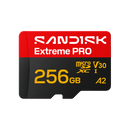 SanDisk 256GB Extreme Pro microSD (V30 UHS-I U3 A1 5K UHD 250MB/s) SDSQXCJ-256G-GS6MA 772-4790