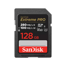 SanDisk 128GB Extreme Pro SD Card (CL10 V60 UHS-II U3 6K 280MB/s) SDSDXEP-128G-GN4IN 772-4597