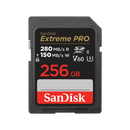 SanDisk 256GB Extreme Pro SD Card (CL10 V60 UHS-II U3 6K 280MB/s) SDSDXEP-256G-GN4IN 772-4598