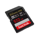 SanDisk 512GB Extreme Pro SD Card (CL10 V60 UHS-II U3 6K 280MB/s) SDSDXEP-512G-GN4IN 772-4599