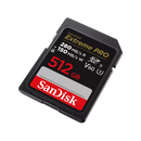 SanDisk 512GB Extreme Pro SD Card (CL10 V60 UHS-II U3 6K 280MB/s) SDSDXEP-512G-GN4IN 772-4599