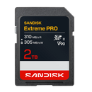 SanDisk 2TB Extreme Pro SD Card (V90 UHS-II 8K 310MB/s) SDSDXDE-2T00-GN4IN 772-4826
