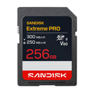 SanDisk 256GB Extreme Pro SD Card (V60 UHS-II U3 6K 300MB/s) SDSDXEM-256G-GN4IN 772-4818