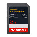 SanDisk 2TB Extreme Pro SD Card (V60 UHS-II U3 6K 300MB/s) SDSDXEM-2T00-GN4IN 772-4821