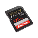 SanDisk 128GB Extreme Pro SD Card (CL10 V30 UHS-I U3 4K UHD 200MB/s) SDSDXXD-128G-GN4IN 772-4538