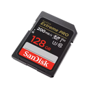 SanDisk 128GB Extreme Pro SD Card (CL10 V30 UHS-I U3 4K UHD 200MB/s) SDSDXXD-128G-GN4IN 772-4538