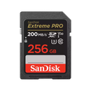 SanDisk 256GB Extreme Pro SD Card (CL10 V30 UHS-I U3 4K UHD 200MB/s) SDSDXXD-256G-GN4IN 772-4539