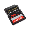 SanDisk 256GB Extreme Pro SD Card (CL10 V30 UHS-I U3 4K UHD 200MB/s) SDSDXXD-256G-GN4IN 772-4539