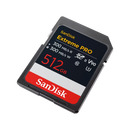 SanDisk 512GB Extreme Pro SD Card (CL10 V90 UHS-II U3 8K 300MB/s) SDSDXDM-512G-GN4IN 772-4700