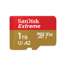 SanDisk 1TB Extreme microSD (V30 U3 A2 4K UHD 190MB/s) SDSQXAV-1T00-GN6MN 772-4526