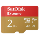 SanDisk 2TB Extreme microSD (V30 U3 A2 4K UHD 240MB/s) SDSQXAV-2T00-GN6MN 772-4691