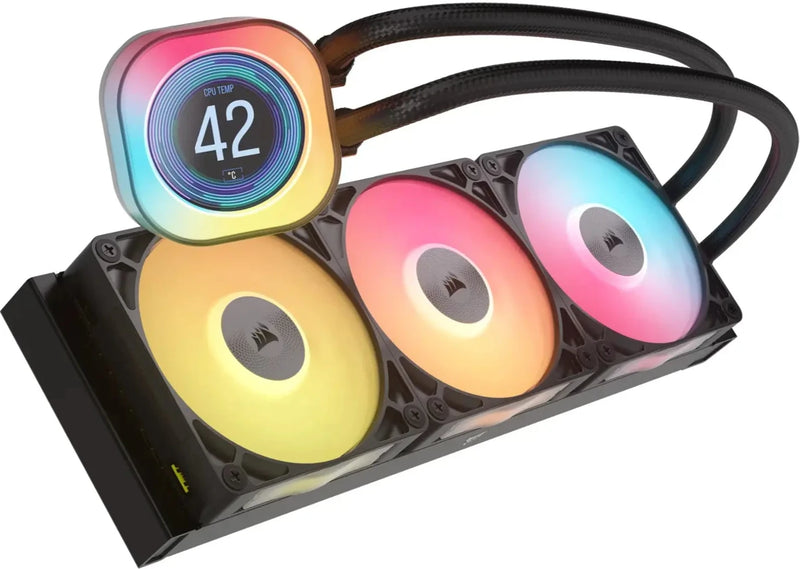 CORSAIR iCUE LINK TITAN 360 RX LCD 360mm Liquid CPU Cooler CW-9061023-WW