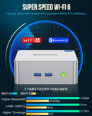 GMKtec CS-GNBM3V Nucbox M3 Mini PC (Intel i5-12450H / 32GB DDR4 Ram / 2TB SSD / Windows 11 Pro)